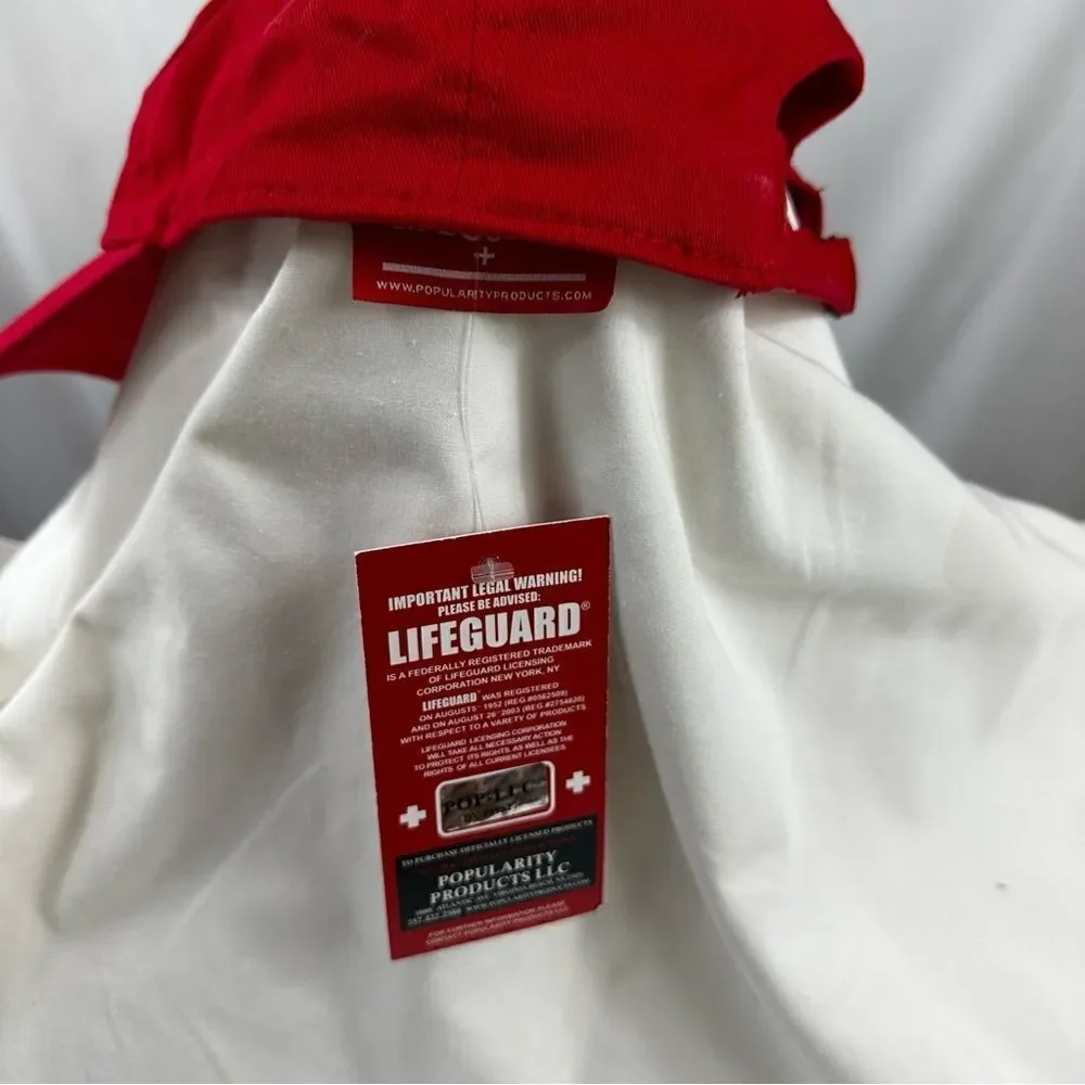 LIFEGUARD Official Unisex Baseball Hat Red